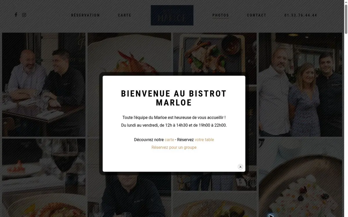 Galerie de photographies du restaurant Marloe